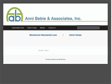 Tablet Screenshot of annibebie.com